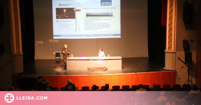 Empreses agroalimentàries de Ponent reclamen la modernització dels Canals d'Urgell