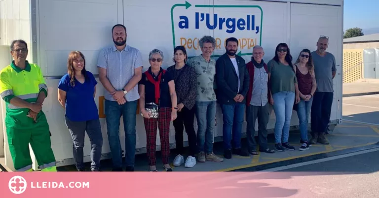En marxa la deixalleria mòbil que es desplaçarà als municipis de l'Urgell per potenciar el reciclatge