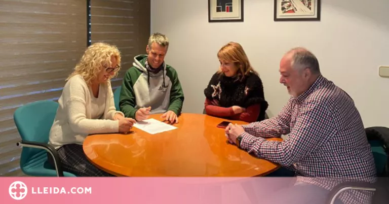 L'Ajuntament de Tremp fomenta la pràctica de BTT amb un conveni amb l'associació Lo Podall