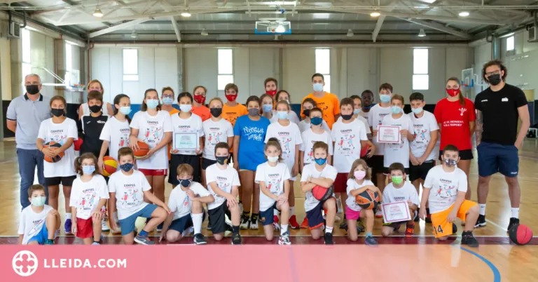 Punt i final al Campus d'Estiu del CBF Lleida amb èxit rotund