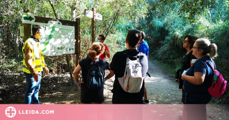 Més de 500 persones estrenen un nou tram del Camí del Riu