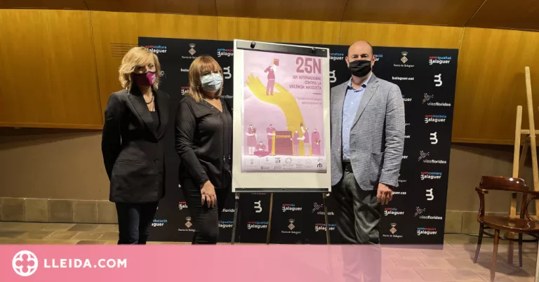 Balaguer commemora un any més el dia internacional per l’eliminació de les violències envers les dones