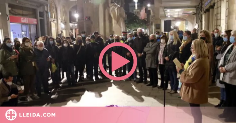 Lleida condemna l'agressió sexual a una dona amb dues concentracions