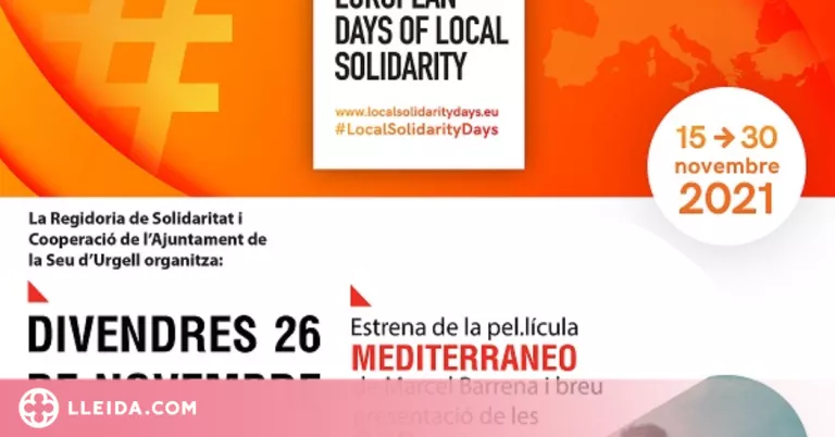 El film 'Mediterráneo' a La Seu pels Dies Europeus de la Solidaritat Local