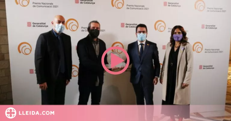 Carles Porta recull el Premi Nacional de Comunicació pel programa 'Crims'