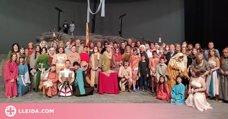 La Passió de Cervera reviu amb una nova temporada d’èxit