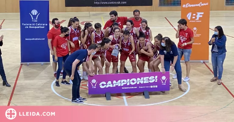 El CB Lleida, campió de la Copa Catalunya de bàsquet femení