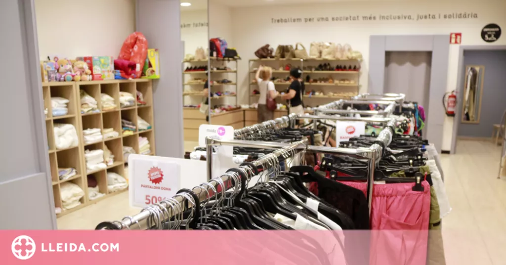 ⏯️ Troballes de Càritas Lleida dona feina a 15 persones en risc d'exclusió social