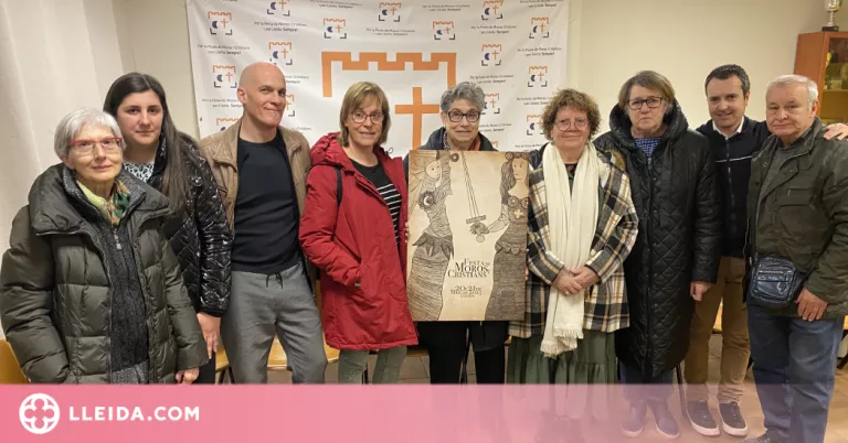 Carla Escalona, guanyadora del XXVI Concurs de Cartells de la Festa de Moros i Cristians de Lleida