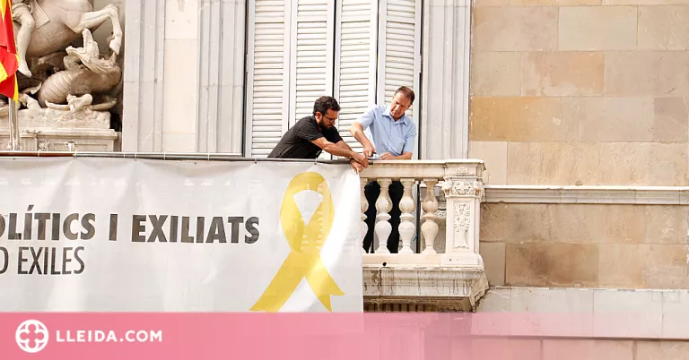 El Suprem confirma que el balcó de la Generalitat no pot exhibir símbols a favor dels presos polítics