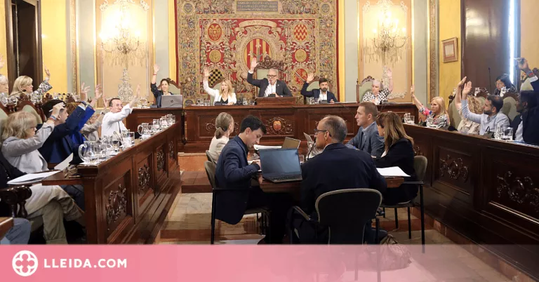 ⏯️ El Ple de la Paeria de Lleida aprova el cartipàs amb els vots a favor del PSC, PP i JxCat