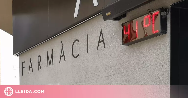 Ponent torna a registrar les xifres més elevades de l'onada de calor, arribant als 44 graus al Pla d'Urgell
