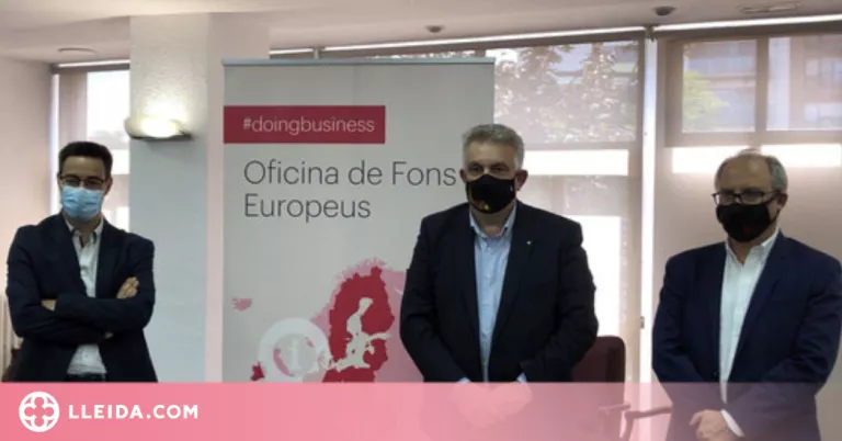 La Cambra de Lleida ajudarà a les empreses de la demarcació per accedir a fonts europeus