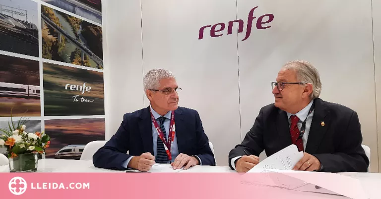 Renfe i Turisme de Lleida col·laboren per a la promoció turística de la demarcació