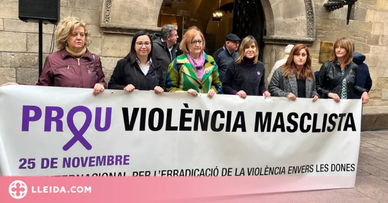 Lleida commemora el Dia Internacional per a l'eliminació de la violència contra les dones