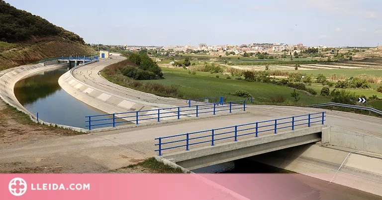 La Sindicatura de Comptes estima un sobrecost de 294,6 MEUR en la construcció del canal Segarra-Garrigues