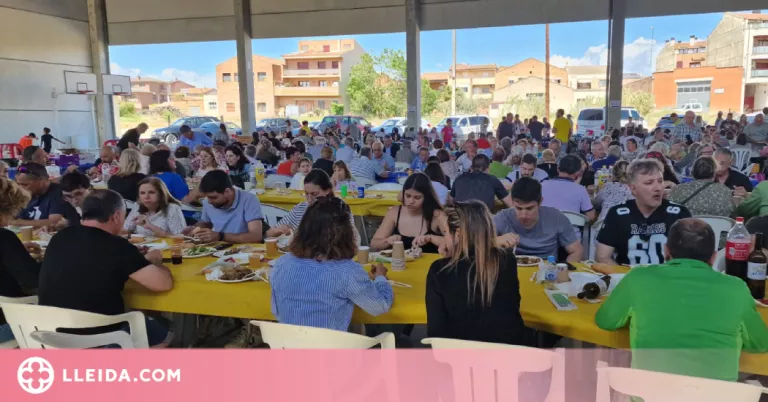Benavent de Segrià celebra el Dia de les Cassoles amb 350 participants