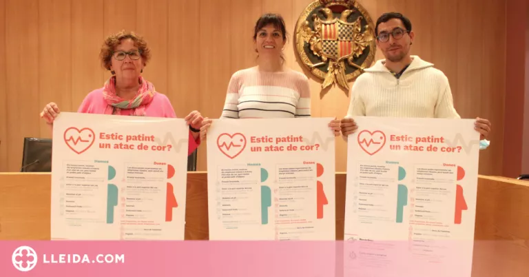 Tàrrega consciència sobre els símptomes que causa un infart en el Dia Mundial del Cor