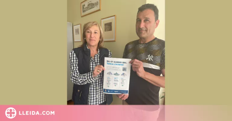 Les Borges tanca el reg municipal i adopta mesures per estalviar aigua als equipaments públics