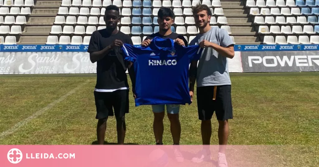 El Lleida Esportiu presenta a Quadri, Agüero i Yepes