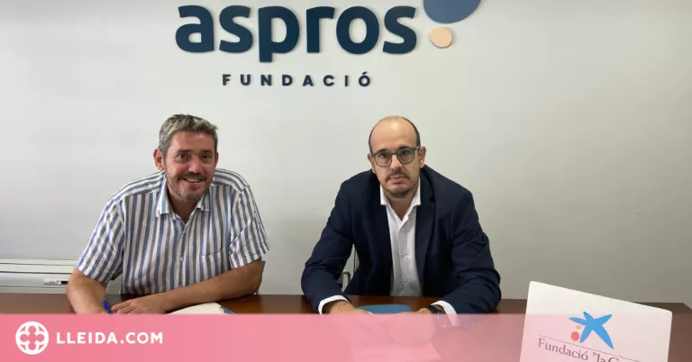 Aspros rep el suport de la Fundació "la Caixa" per un projecte que fomenta l'oci i l'esport