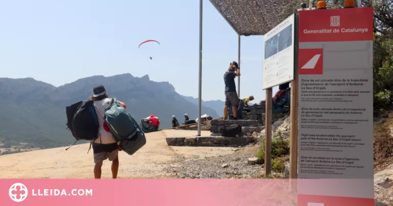 ⏯️ Preocupació a Organyà per les limitacions de parapent causades per l'aeroport d'Andorra-La Seu