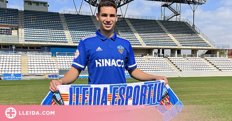 Javier Comeras, el nou fitxatge del Lleida Esportiu
