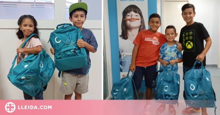 CaixaProInfància torna a l'escola acompanyant 130 famílies lleidatanes en situació de vulnerabilitat