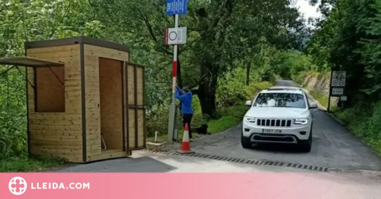 La Val d'Aran instal·la casetes per controlar l'accés dels visitants a espais naturals
