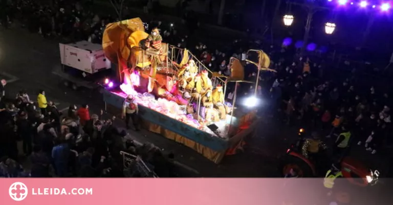 ⏯️ Els Reis d'Orient porten la il·lusió als carrers de Lleida