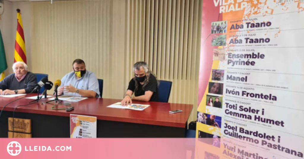 Manel actuarà el 7 d'agost pel Festival de Música Vila del Rialp
