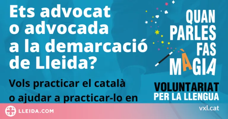El CNL de Lleida col·labora amb el Col·legi d'Advocats per impulsar la creació de parelles lingüístiques