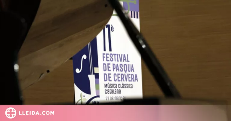 Venda d'entrades anticipades per al Festival de Pasqua de Cervera