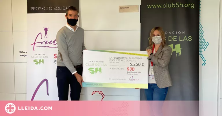Recaptació de més de 5.000 € per al projecte "Free Time" de Sant Joan de Déu Terres de Lleida
