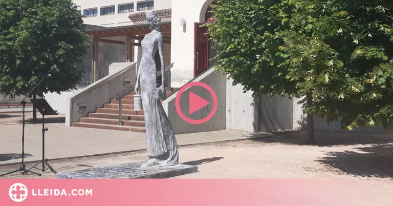 ⏯️ “La Dama de la Làmpada”, l’escultura que ret homenatge a les infermeres