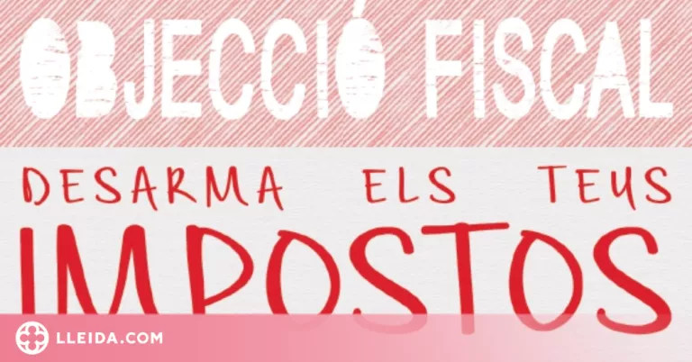 La Coordinadora d’ONGD i aMS de Lleida fa una crida a “desarmar els impostos” en la declaració de la renda