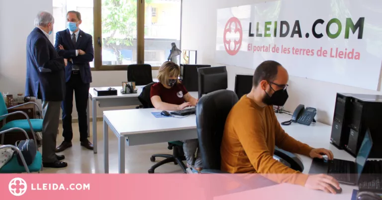 Crespín destaca la tasca divulgativa i dinamitzadora de Lleida.com arreu del territori