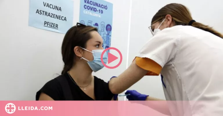⏯️ La majoria de treballadors essencials de Lleida es decanta per completar la pauta de vacunació amb AstraZeneca