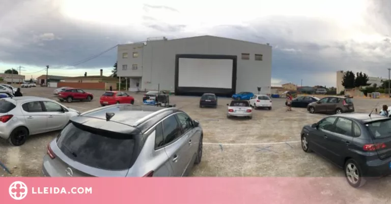 Golmés recupera l'autocine, el primer de tota Catalunya