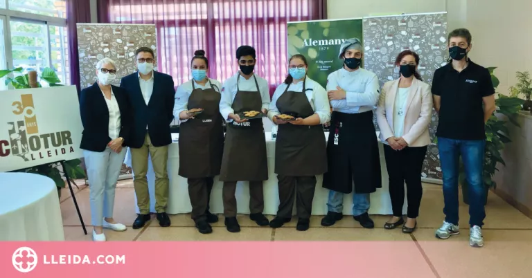 Estudiants de Lleida presenten 'La galeta del Montsec', amb mel, pol·len i herbes del Montsec