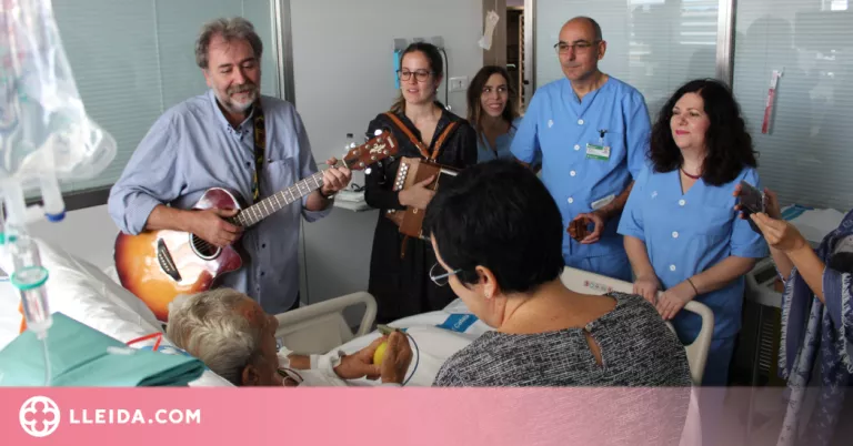 Musicoteràpia per als sanitaris que han treballat en primera línia contra la pandèmia