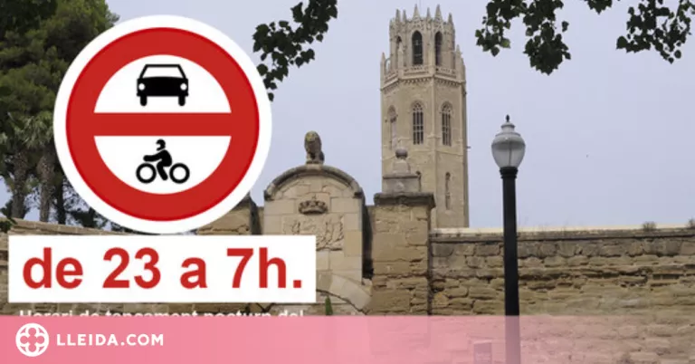 La Seu Vella tancarà l'accés a vehicles durant la nit per evitar 'botellons'