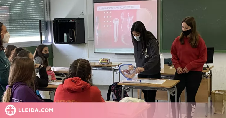 Més de 1.500 estudiants lleidatans han participat en els tallers de sexualitat aquest curs