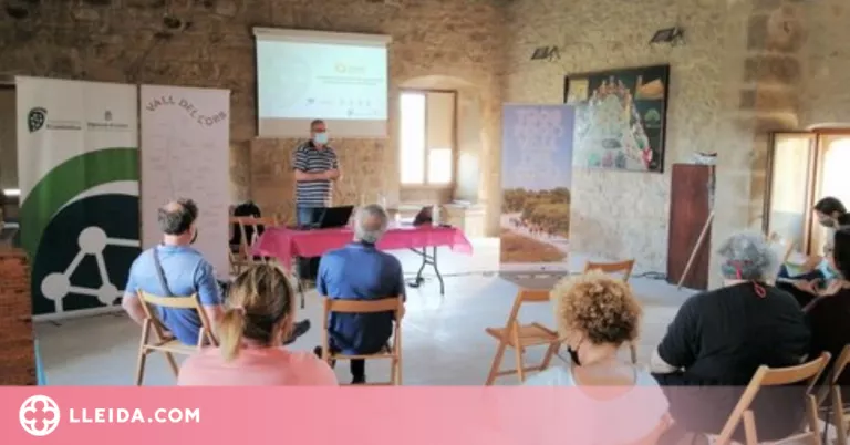 El projecte Ponent Actiu impulsa el patrimoni natural i cultural de la Vall de Corb