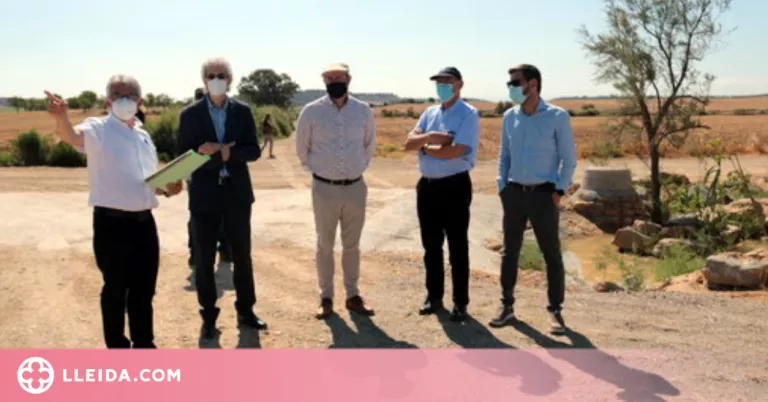 Els regants de l'Algerri-Balaguer plantegen captar aigua des del canal Pinyana