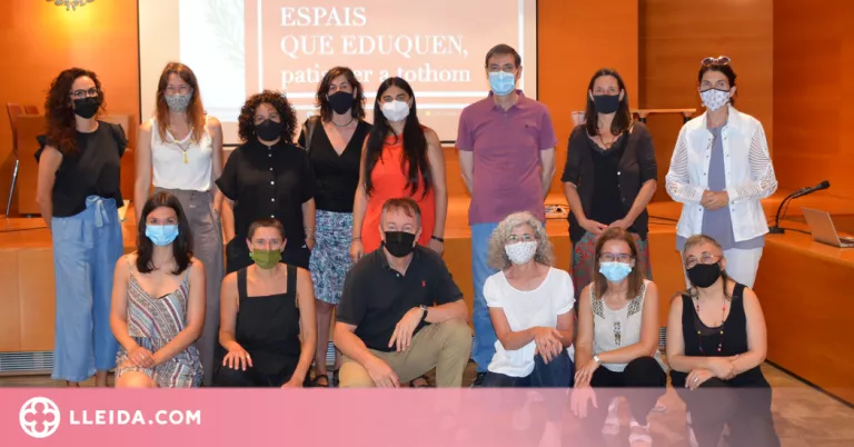 Tres escoles de Lleida redissenyen els seus patis per convertir-los en “espais que eduquen"
