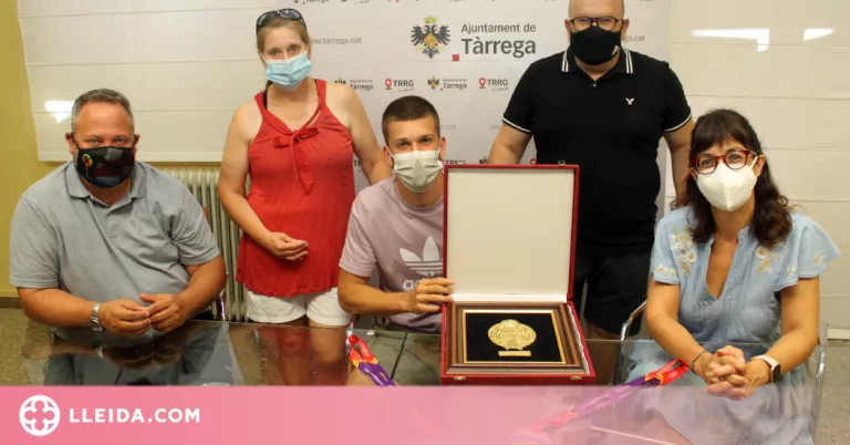Torna a Tàrrega Arnau Monné després de guanyar dues medalles als europeus sub-23