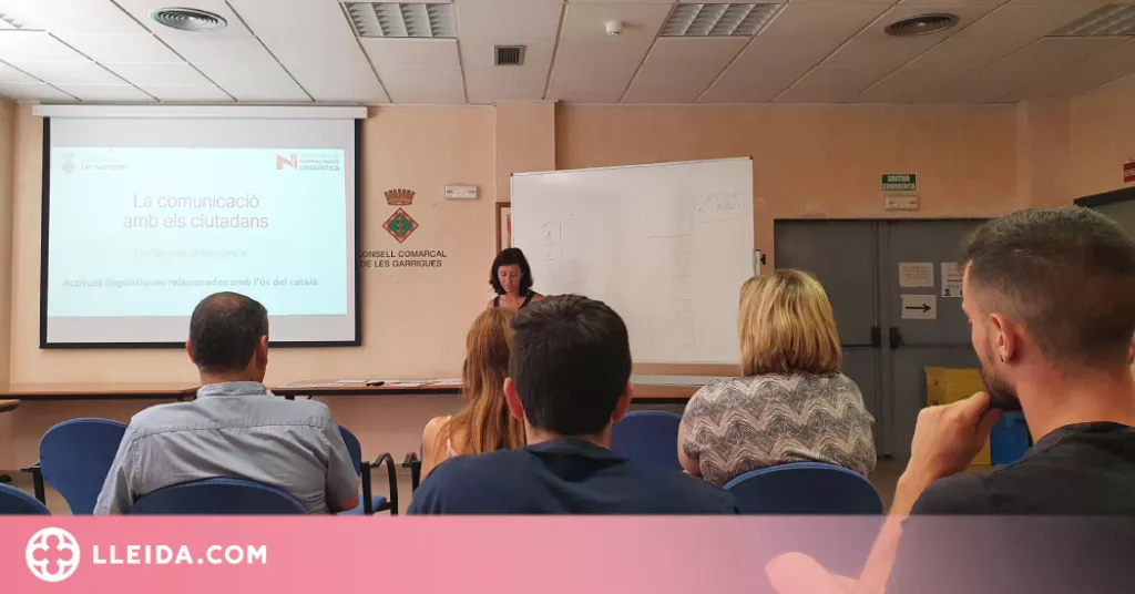 Curs de sensibilització lingüística al Consell Comarcal de les Garrigues