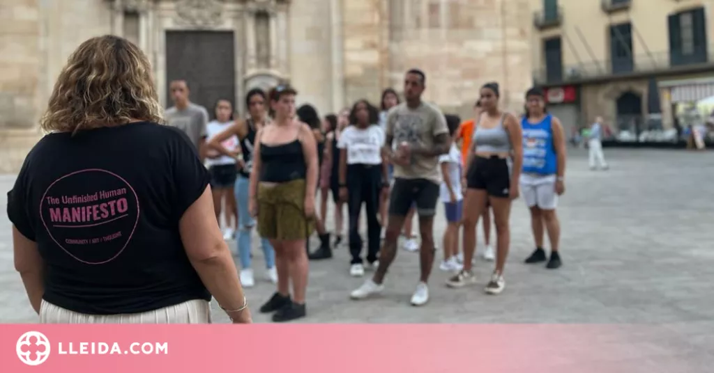 Vuit joves de l'Associació Alba participen en el "Manifest Inacabat de la Humanitat"