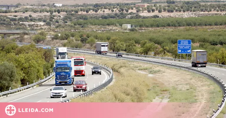 Increment notable del trànsit de l'AP-2 després de l'alliberament del peatge